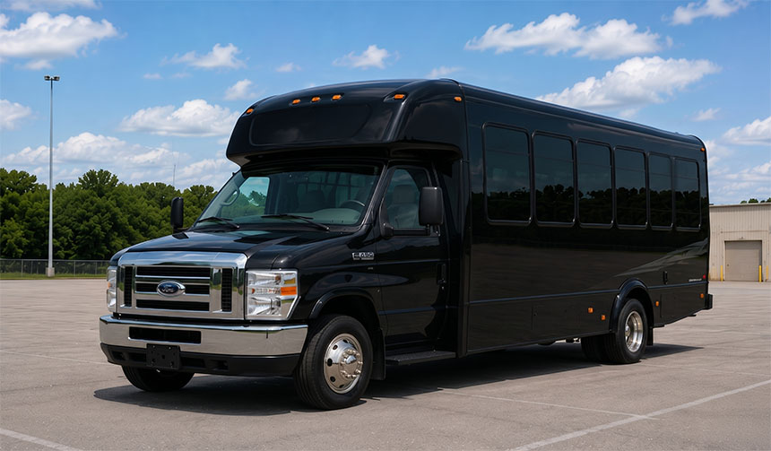 20-passenger minibus for charter in Brooklyn, NY