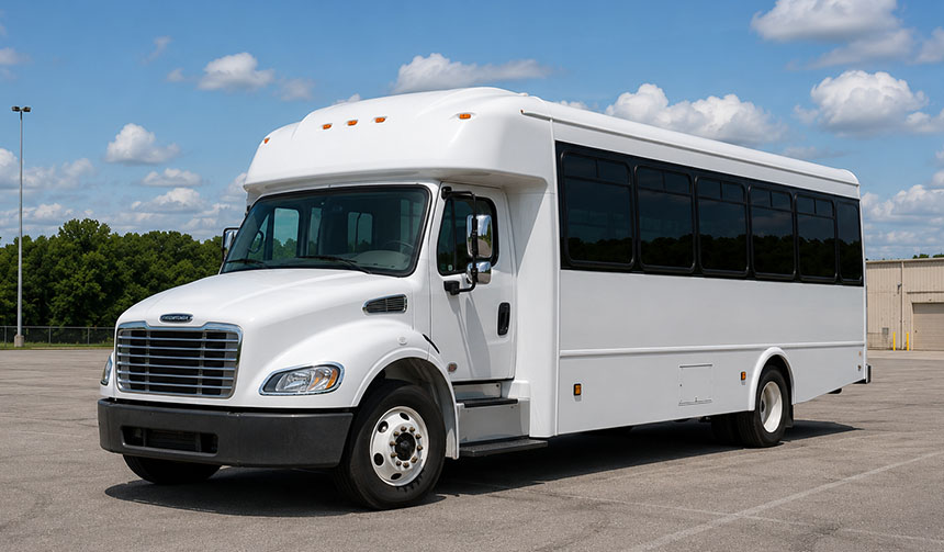 25-passenger minibus for charter in Brooklyn, NY